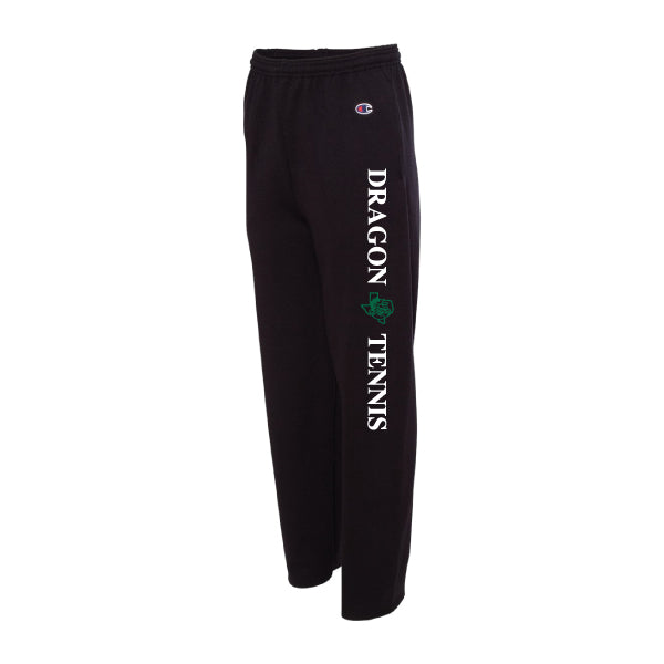 Carroll Tennis "Dragon Tennis" Jerzees Nublend Open Botton Pant with Pockets