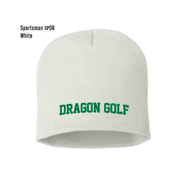 Carroll Golf "Dragon Golf" Sportsman 8" Beanie