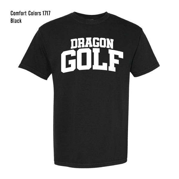 Carroll Golf "Dragon Golf Collegiate" Comfort Colors Tee