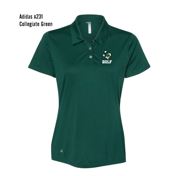 Carroll Golf "Dragon Logo" Adidas Women's Performance Polo