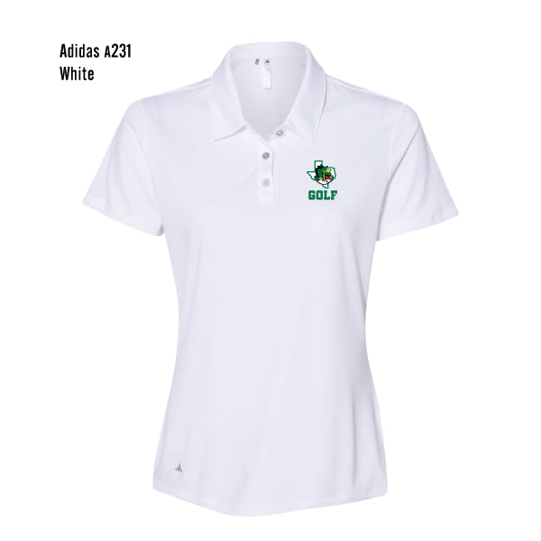 Carroll Golf "Dragon Logo" Adidas Women's Performance Polo