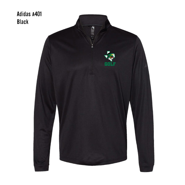 Carroll Golf "Dragon Logo" Adidas Lightweight Quarter-Zip
