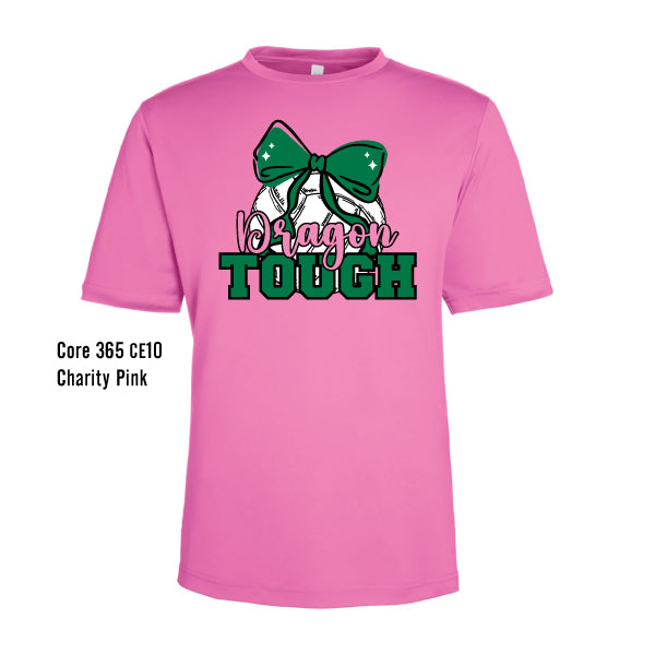 Carroll Middle School "Dragon Tough Volleyball" Core 365 Capital Performance T-Shirt