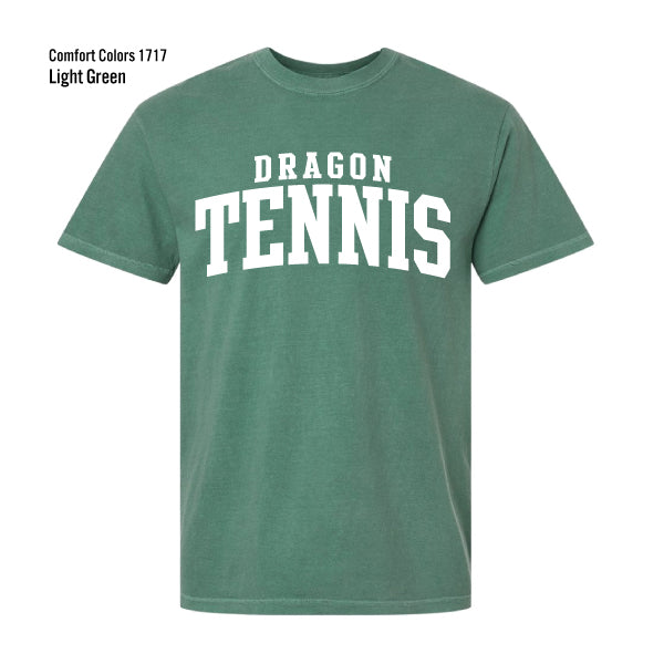 Dragon Tennis "Old School" Comfort Colors Tee
