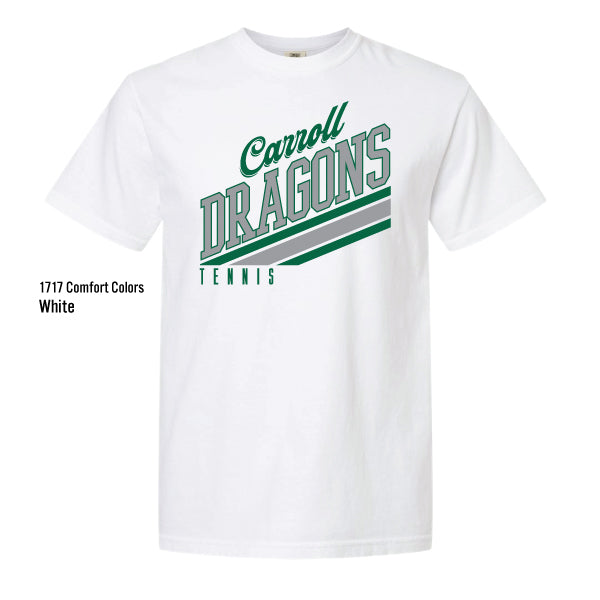 Carroll Tennis "Slant" Comfort Colors Tee