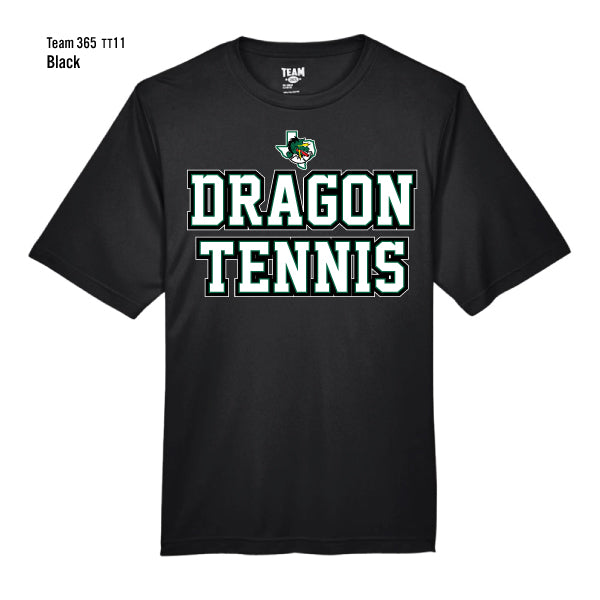 Carroll Tennis "Collegiate Stacked" Team 365 Zone Performance Tee