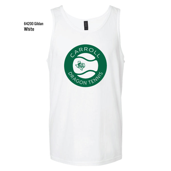 Carroll Tennis "Tennis Ball" Gildan Softstyle Tank