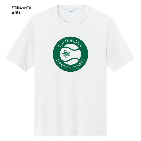 Carroll Tennis "Tennis Ball" Sport-Tek Competitor Tee