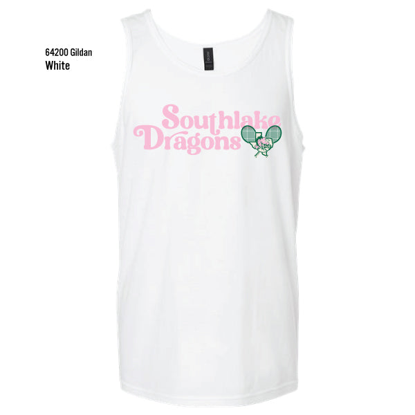 Carroll Tennis "Southlake Dragons" Gildan Softstyle Tank