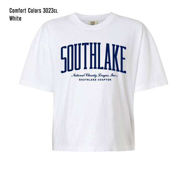 NCL Southlake Chapter "Collegiate Southlake" Comfort Colors Boxy Tee