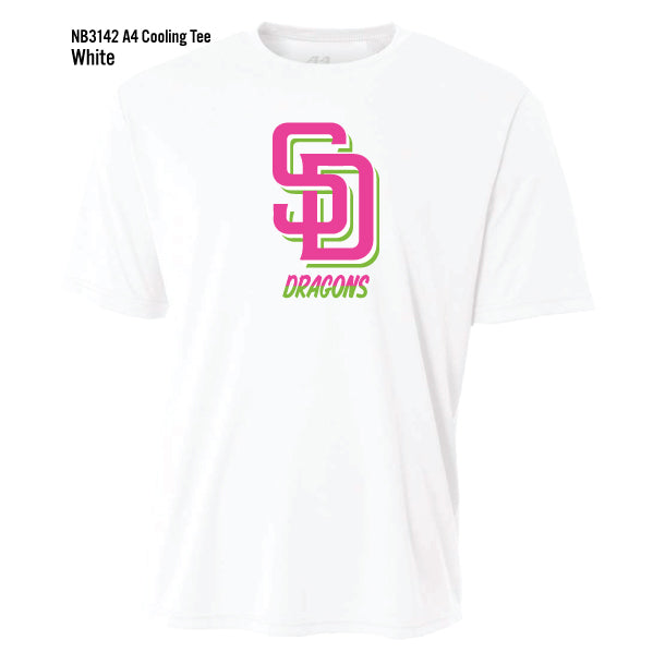 Durham Intermediate School "Interlocking SD" A4 Cooling Performance Tee