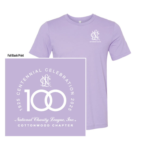 NCL Cottonwood 100th Anniversary Bella Canvas Jersey Tee