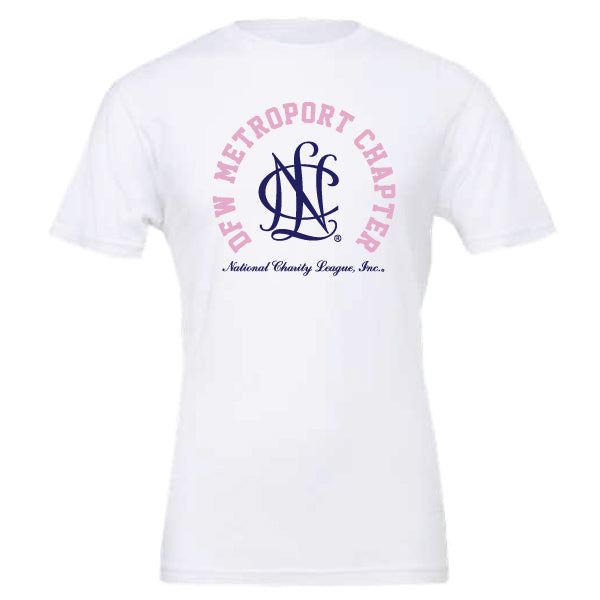 National Charity League DFW Metroport "NCL ICON Chapter" Bella Canvas Jersey Tee