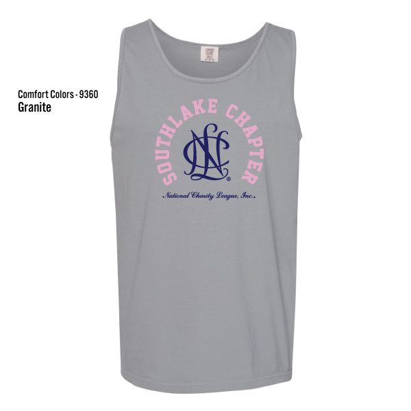 National Charity League Southlake Chapter "NCL ICON Chapter" Comfort Colors Heavyweight Tank
