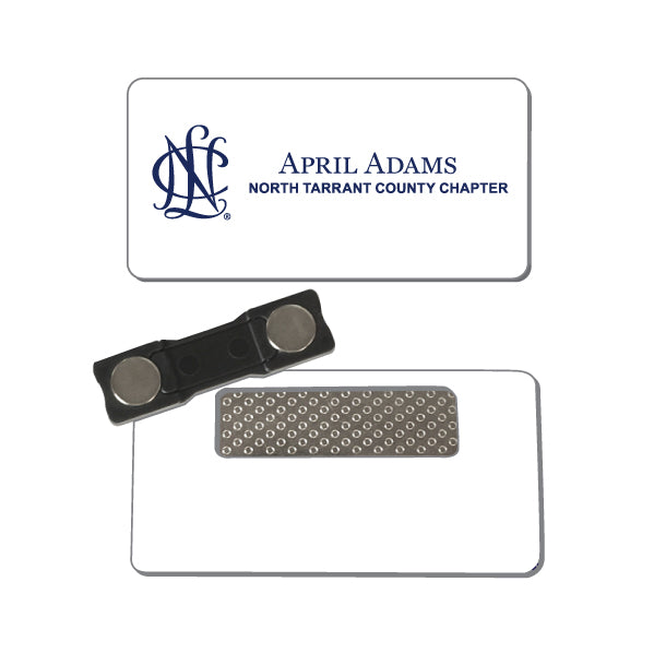 National Charity League North Tarrant County Chapter Name Badge