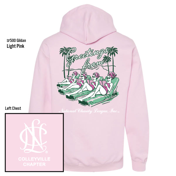 National Charity League Colleyville Chapter "Greetings" Gildan Softstyle Hoodie