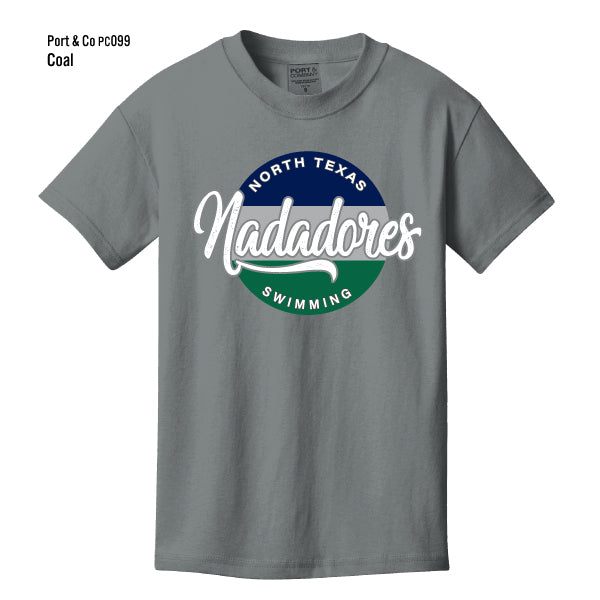 NTN "Nadadores Colorblock" Port & Co Youth Beach Washed Tee