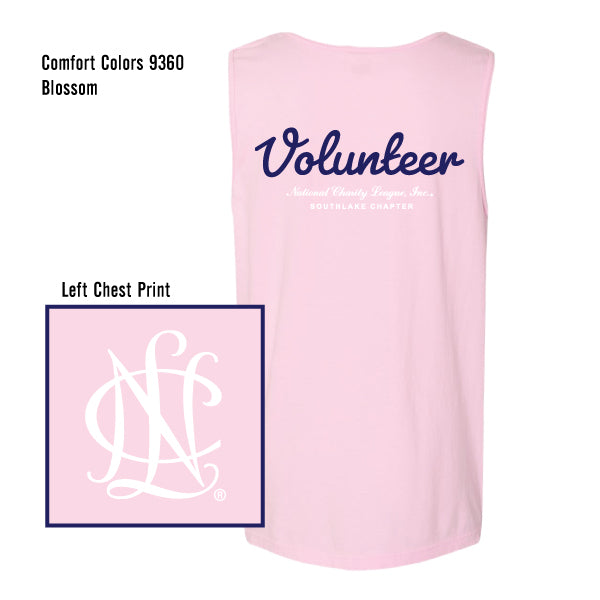 NCL Southlake Chapter "NCL Volunteer" Comfort Colors Tank