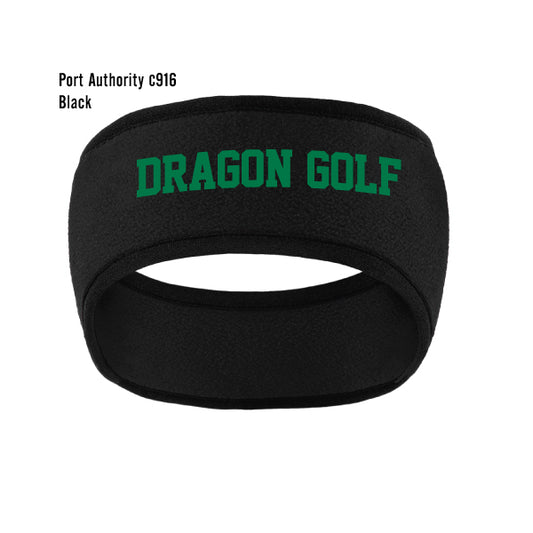 Carroll Golf "Dragon Golf" Port Authority Fleece Headband