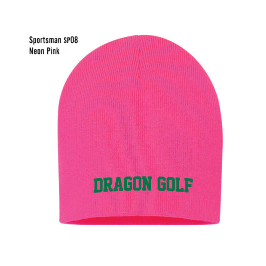 Carroll Golf "Dragon Golf" Sportsman 8" Beanie
