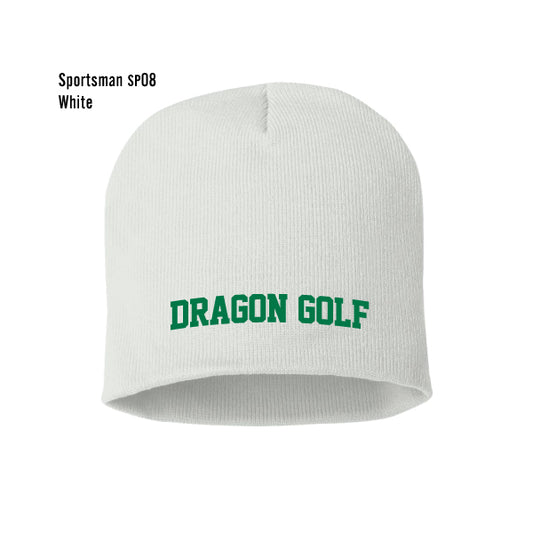 Carroll Golf "Dragon Golf" Sportsman 8" Beanie