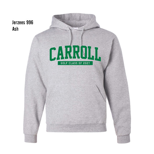 Carroll Golf "Class of 2027" Jerzees Nublend Fleece Hoodie