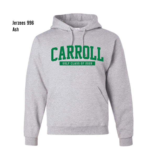 Carroll Golf "Class of 2028" Jerzees Nublend Fleece Hoodie