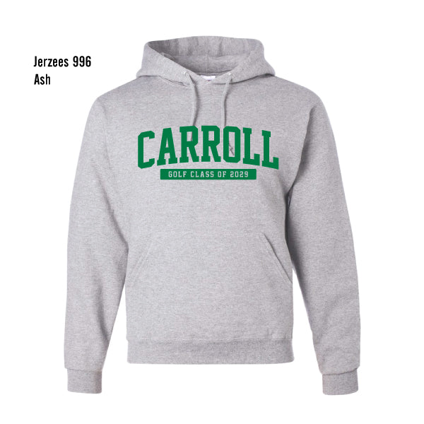 Carroll Golf "Class of 2029" Jerzees Nublend Fleece Hoodie