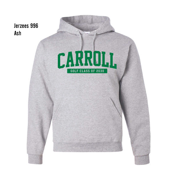 Carroll Golf "Class of 2030" Jerzees Nublend Fleece Hoodie
