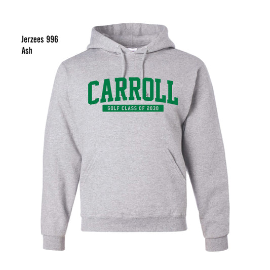 Carroll Golf "Class of 2030" Jerzees Nublend Fleece Hoodie