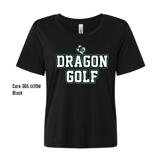 Carroll Golf "Collegiate Stacked" Core 365 Women's Capital Performance Tee