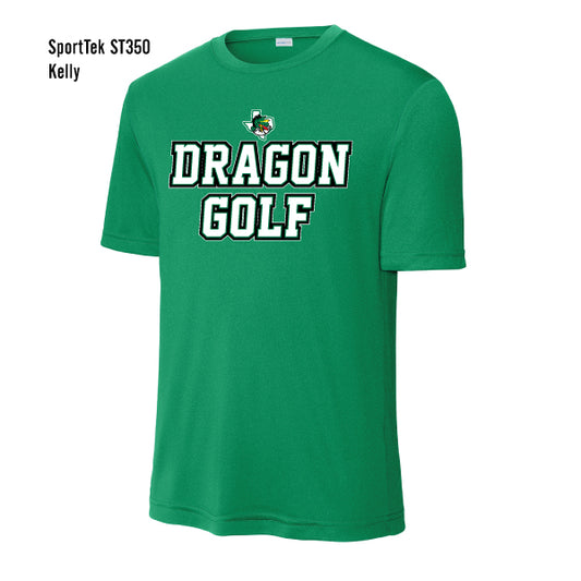 Carroll Golf "Collegiate Stacked" Sport-Tek Competitor Tee