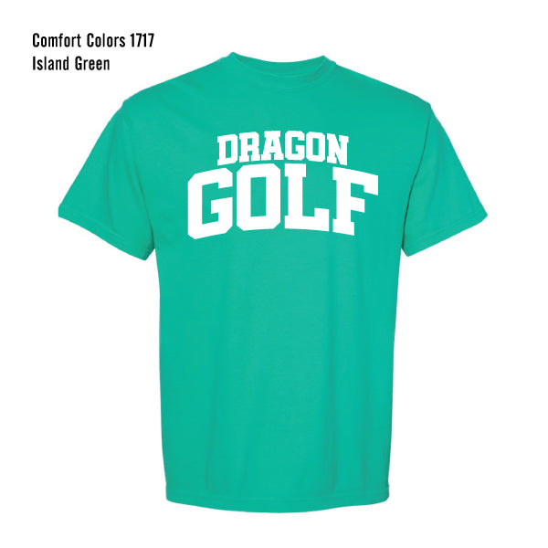 Carroll Golf "Dragon Golf Collegiate" Comfort Colors Tee