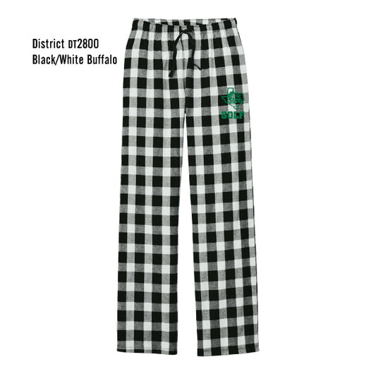 Carroll Golf "Dragon Logo" District Women's Flannel Plaid Pant
