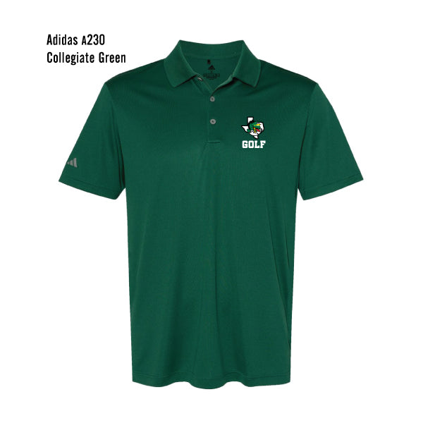 Carroll Golf "Dragon Logo" Adidas Performance Polo