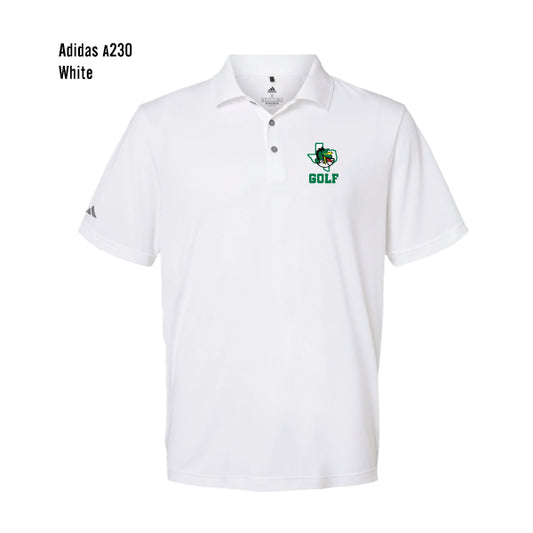 Carroll Golf "Dragon Logo" Adidas Performance Polo