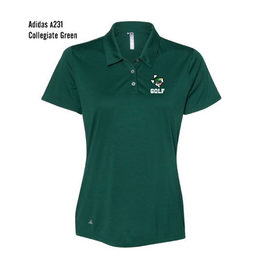 Carroll Golf "Dragon Logo" Adidas Women's Performance Polo