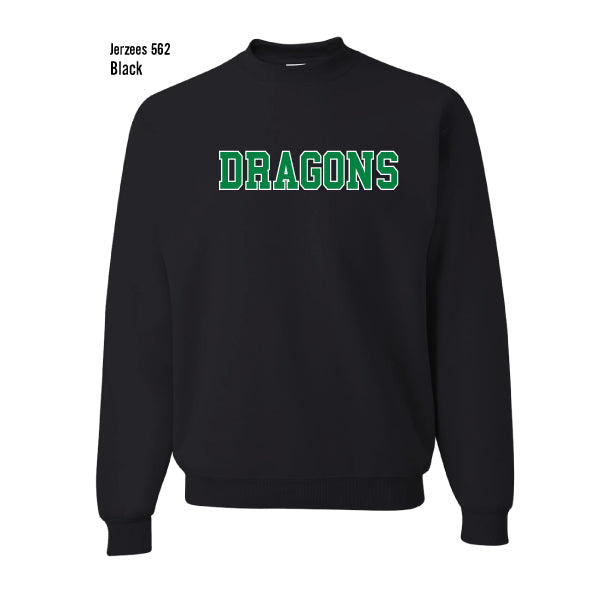 Carroll Middle School Athletics "Dragons" Gildan Heavy Blend Crew Sweatshirt