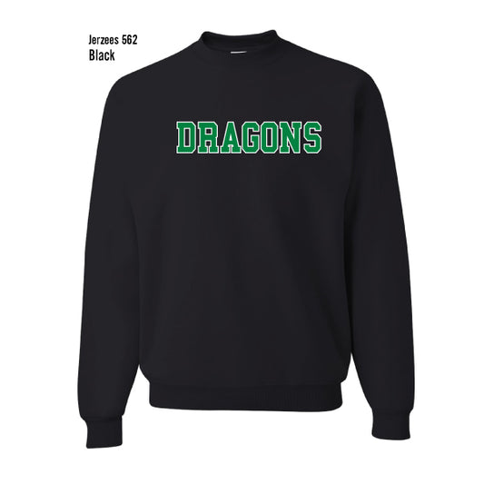 Carroll Middle School Athletics "Dragons" Gildan Heavy Blend Crew Sweatshirt
