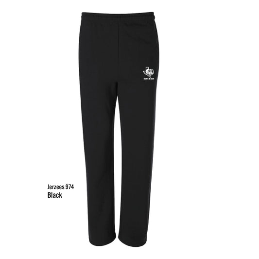 Dragons Swim & Dive "Dragon Logo" Jerzees Unisex Open-Bottom Sweatpants