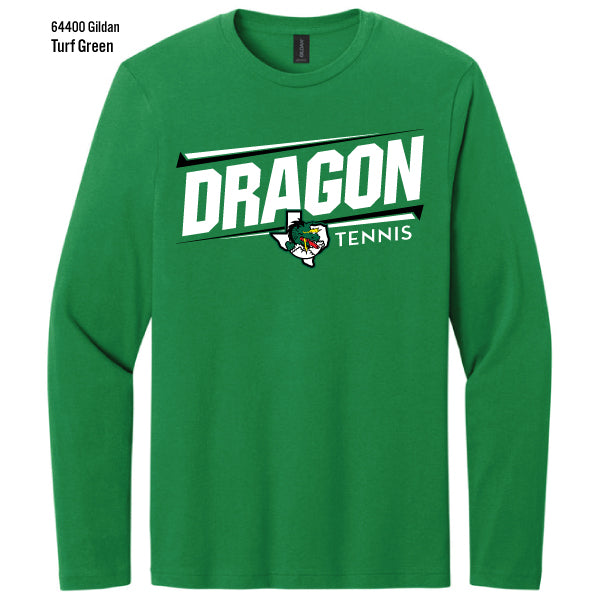 Carroll Tennis "Dragon Tennis" Gildan Softstyle L/S Tee