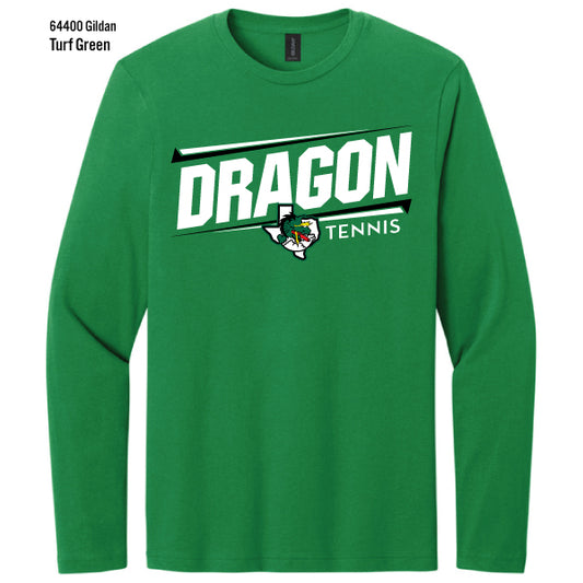 Carroll Tennis "Dragon Tennis" Gildan Softstyle L/S Tee