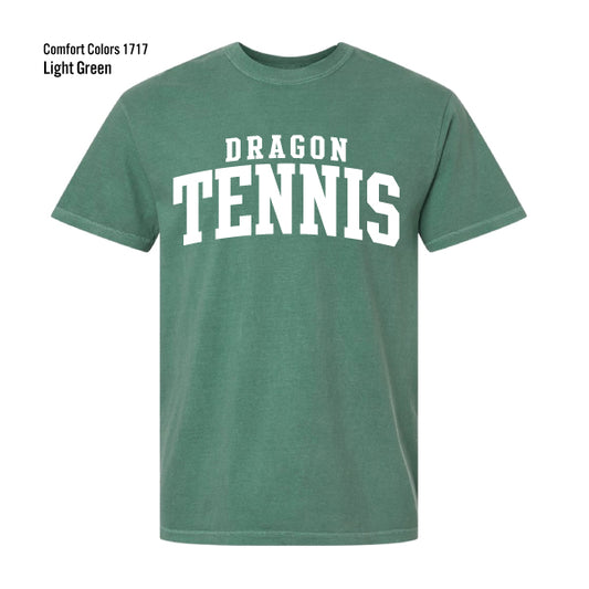 Dragon Tennis "Old School" Comfort Colors Tee
