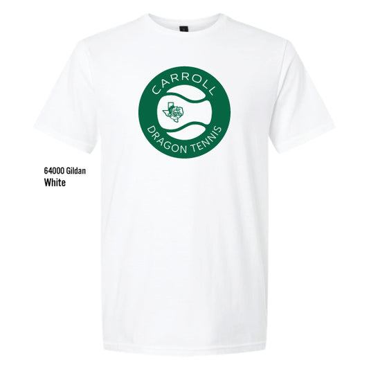 Carroll Tennis "Tennis Ball" Gildan Softstyle Tee