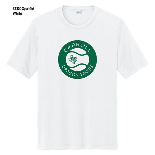 Carroll Tennis "Tennis Ball" Sport-Tek Competitor Tee