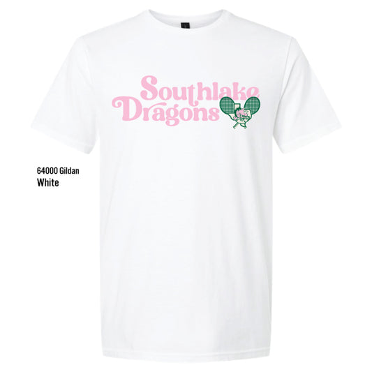 Carroll Tennis "Southlake Dragons Tennis" Gildan Softstyle Tee