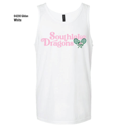Carroll Tennis "Southlake Dragons" Gildan Softstyle Tank