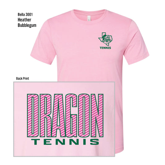Dragon Tennis "Tyler's Style" Bella Canvas Unisex Jersey Tee