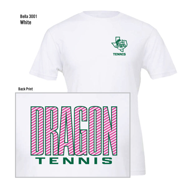 Dragon Tennis "Tyler's Style" Bella Canvas Unisex Jersey Tee
