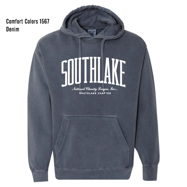 NCL Southlake Chapter "Collegiate Southlake" Comfort Colors Hoodie